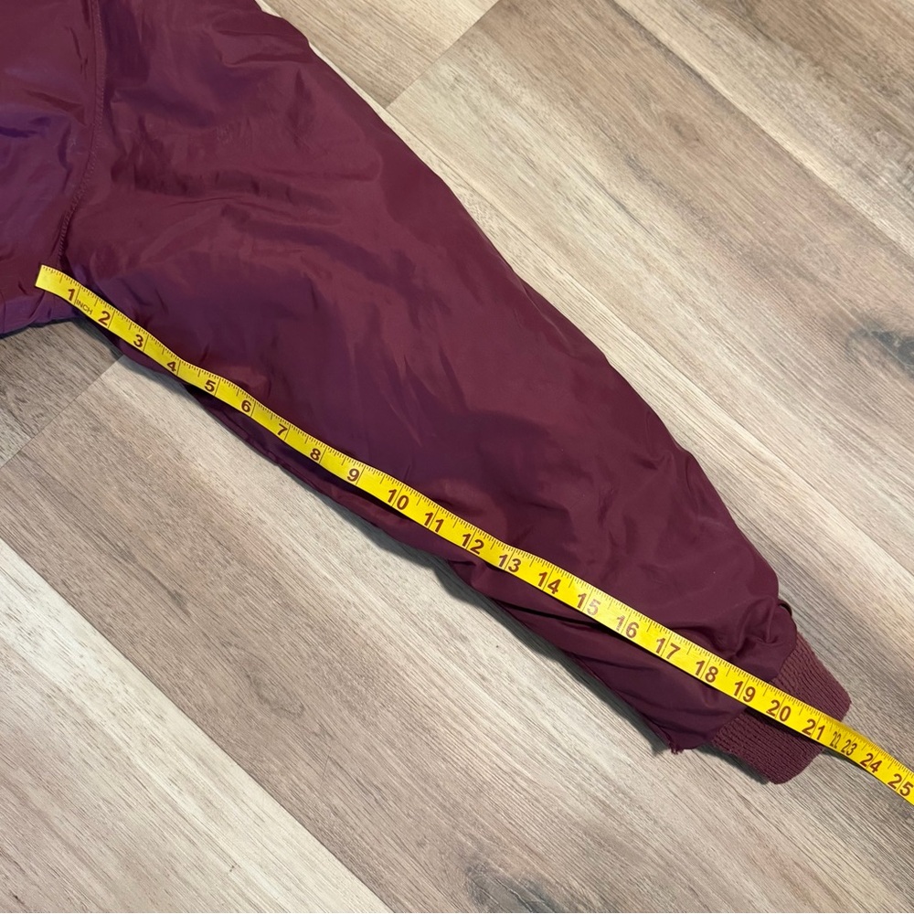 VTG 60s Gerry Boulder Colorado Hooded Puffer Jacket Maroon Men’s Medium - Large - Picture 16 of 16